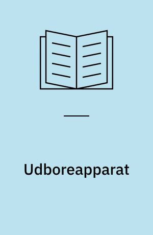 Udboreapparat