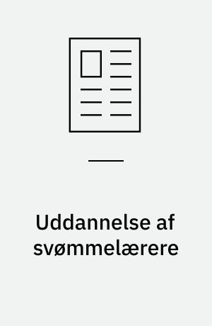 Uddannelse af svømmelærere