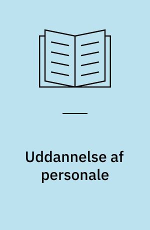 Uddannelse af personale : specialisering af personale, der arbejder med mennesker med erhvervet hjerneskade