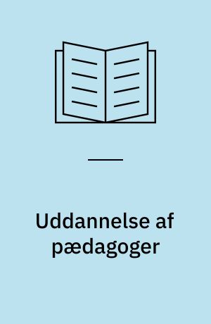 Uddannelse af pædagoger