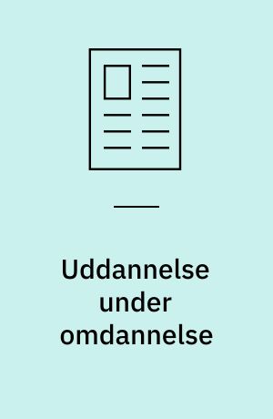 Uddannelse under omdannelse : om de nye studieordninger på Forhistorisk Arkæologi, AU