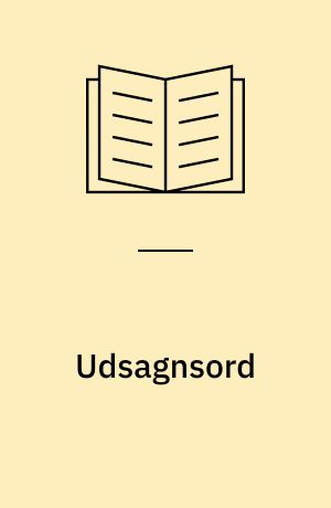 Udsagnsord