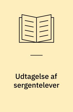 Udtagelse af sergentelever