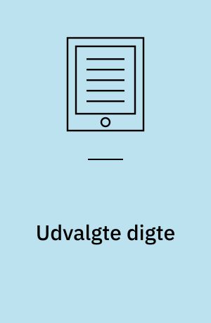 Udvalgte digte