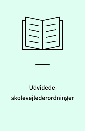Udvidede skolevejlederordninger