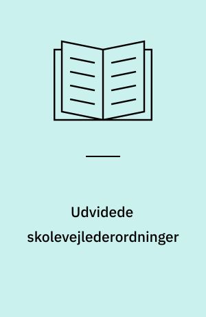 Udvidede skolevejlederordninger