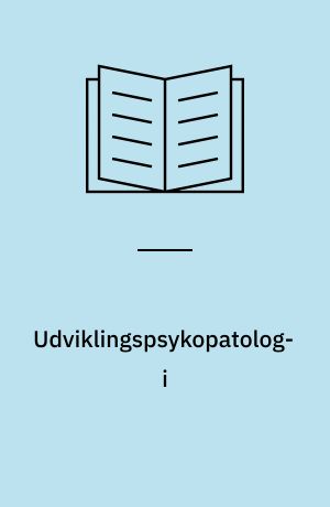 Udviklingspsykopatologi