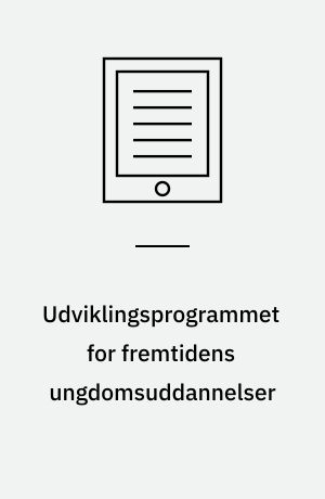 Udviklingsprogrammet for fremtidens ungdomsuddannelser