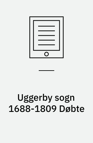 Uggerby sogn 1688-1809 Døbte