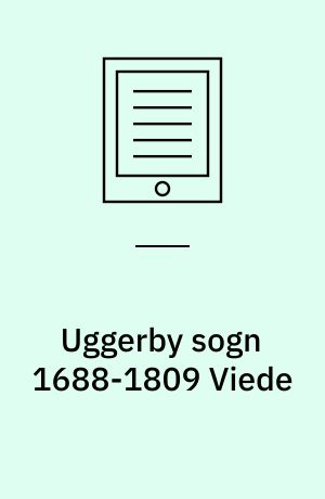 Uggerby sogn 1688-1809 Viede