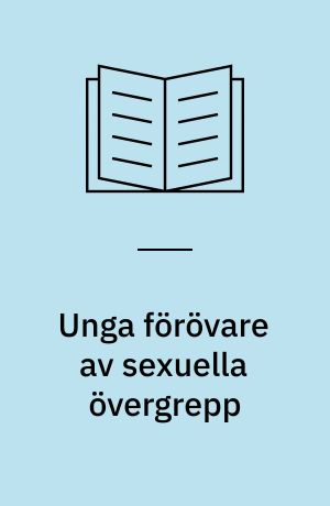 Unga förövare av sexuella övergrepp