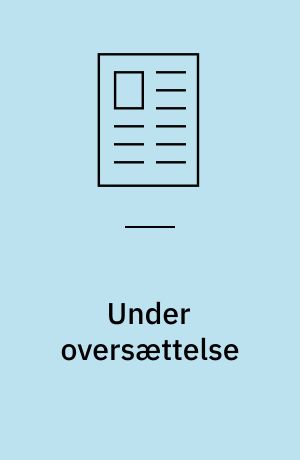 Under oversættelse : generelle refleksioner med afsæt i en konkret oversættelsesproces