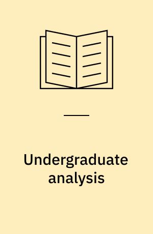 Undergraduate analysis