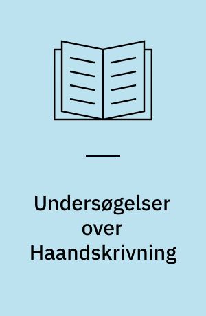 Undersøgelser over Haandskrivning