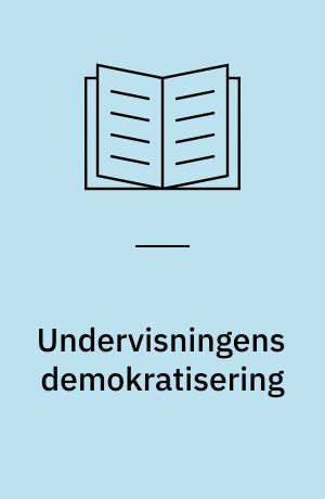 Undervisningens demokratisering