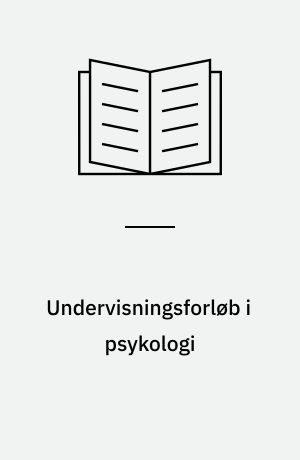 Undervisningsforløb i psykologi