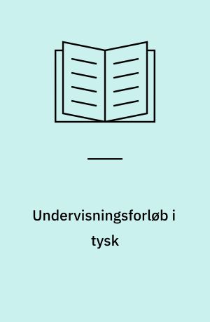 Undervisningsforløb i tysk