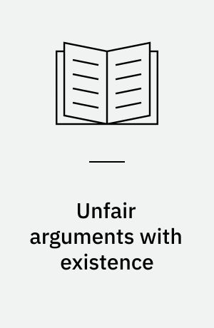 Unfair arguments with existence : Seven plays for a new theatre