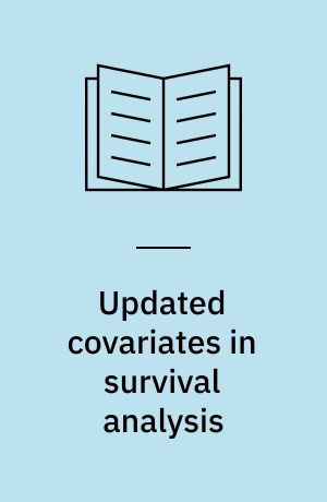 Updated covariates in survival analysis