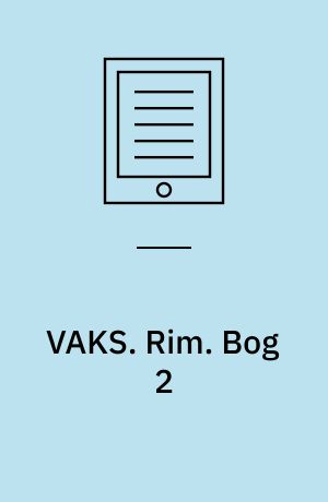 VAKS : vælg afkodningsstrategi. Rim. Bog 2