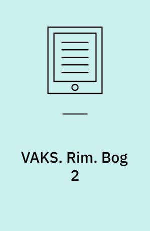 VAKS : vælg afkodningsstrategi. Rim. Bog 2