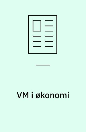 VM i økonomi