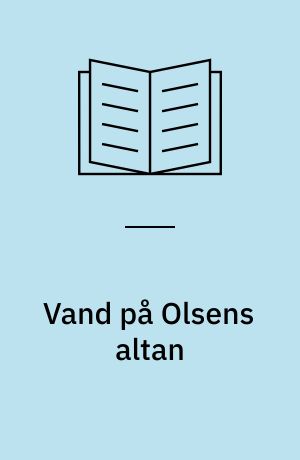 Vand på Olsens altan