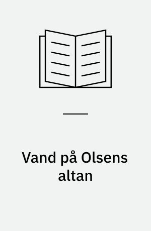 Vand på Olsens altan