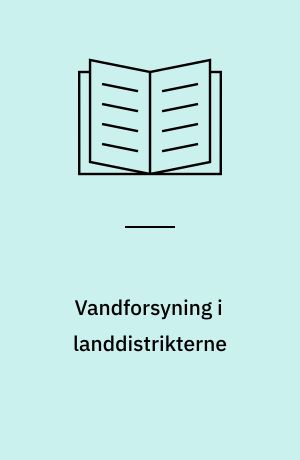 Vandforsyning i landdistrikterne