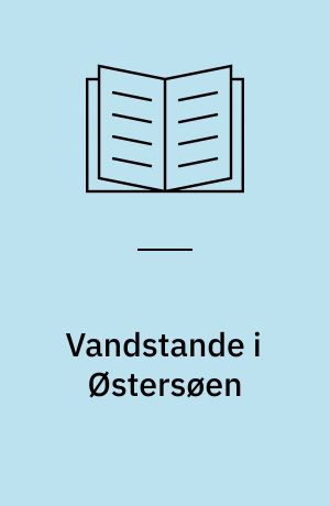 Vandstande i Østersøen : varsling af stormflod
