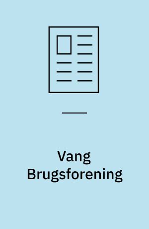 Vang Brugsforening