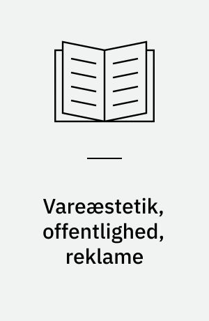 Vareæstetik, offentlighed, reklame