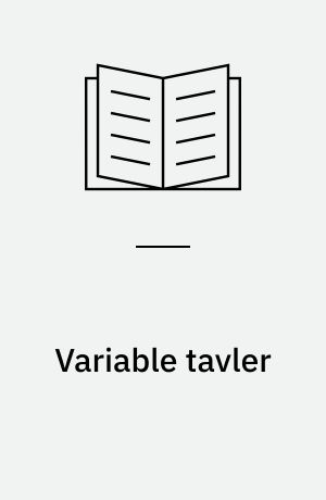 Variable tavler : Status for teknik og standardiseringsarbejde