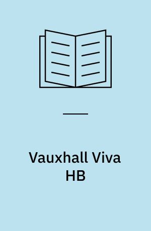 Vauxhall Viva HB : 1159 ccm : 1967 - 1968