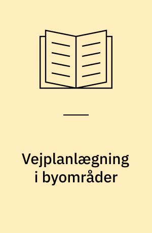 Vejplanlægning i byområder