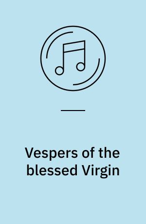 Vespers of the blessed Virgin