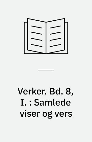 Verker. Bd. 8, I. : Samlede viser og vers : Fra adventvise til Hårrdagsvise