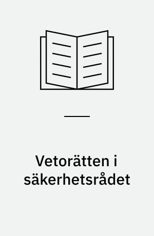 Vetorätten i säkerhetsrådet