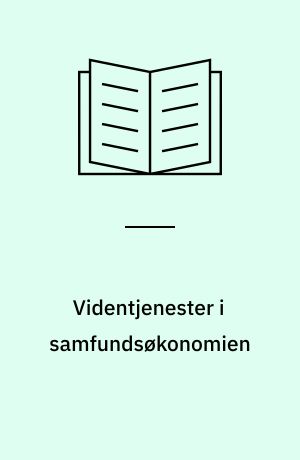 Videntjenester i samfundsøkonomien
