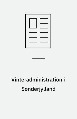 Vinteradministration i Sønderjylland