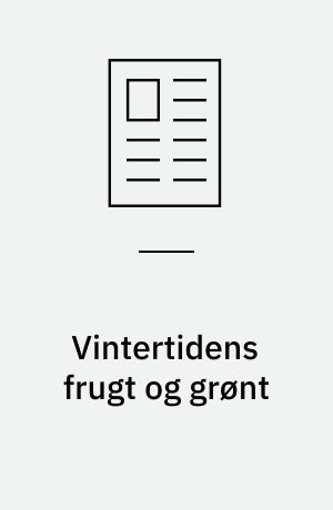 Vintertidens frugt og grønt