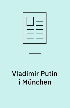 Vladimir Putin i München