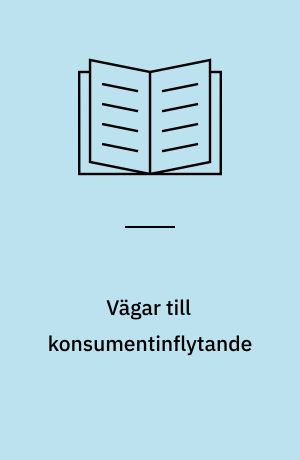 Vägar till konsumentinflytande