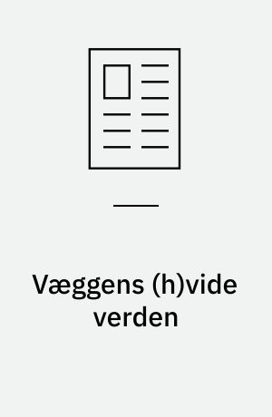 Væggens (h)vide verden : stedet i Tomas Tranströmers forfatterskab