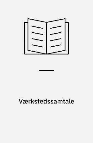 Værkstedssamtale : Viera Collaro og Charlotte Sabroe februar 1990