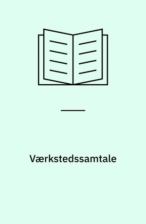 Værkstedssamtale : Viera Collaro og Charlotte Sabroe februar 1990