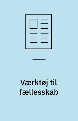 Værktøj til fællesskab