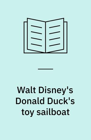 Walt Disney's Donald Duck's toy sailboat