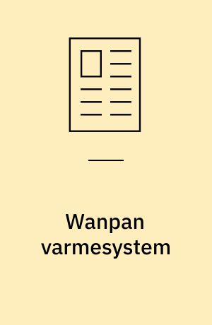 Wanpan varmesystem
