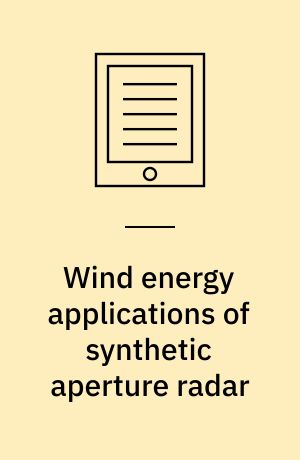 Wind energy applications of synthetic aperture radar